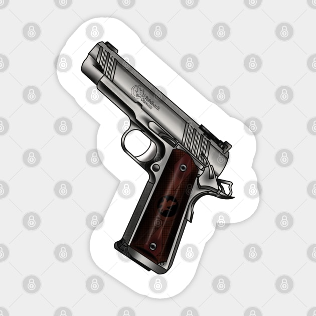 1911 Sticker by Glockink